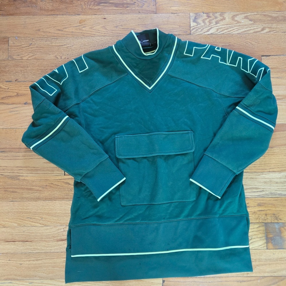 Adidas Ivy Park Green Tunic Sweatshirt Small